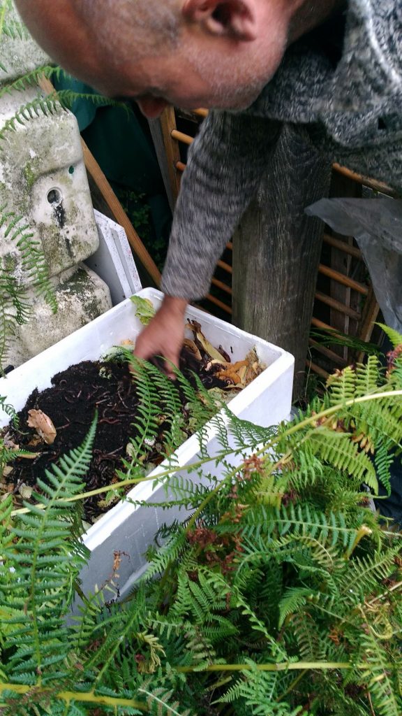 06 - Remplir le bac des déchets de cuisine
